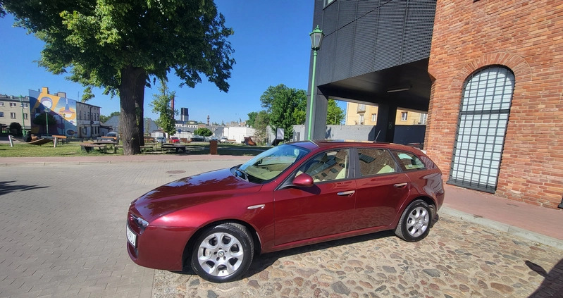 Alfa Romeo 159 cena 16000 przebieg: 211000, rok produkcji 2009 z Zgierz małe 106